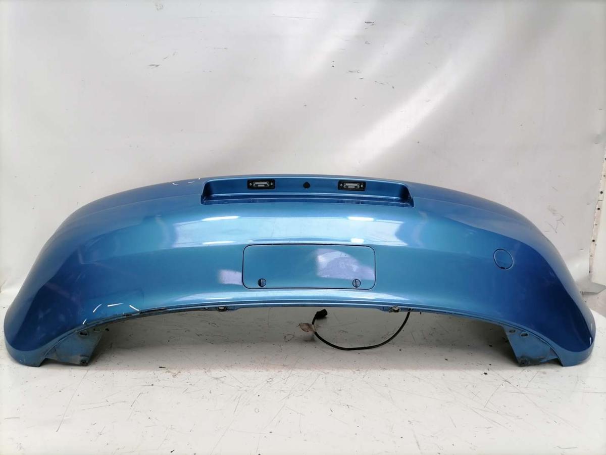 VW GOLF V original Stoßstange Stoßfänger hinten LC5G-Coasta Blue Pearl 5-Türer Fließheck BJ05